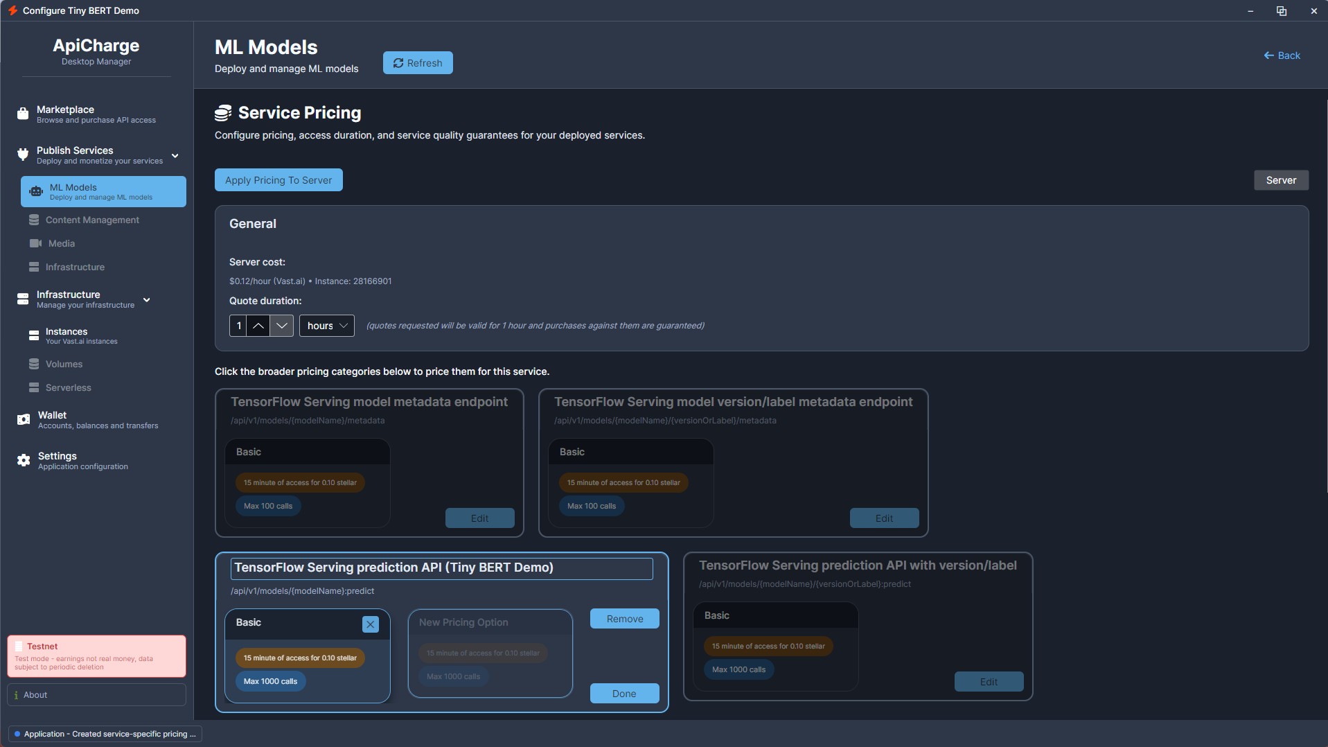 Configuration Step 1